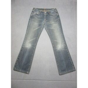 7 For All Mankind Jeans Womens 30 Blue Excellent Bootcut Low Rise U075004U